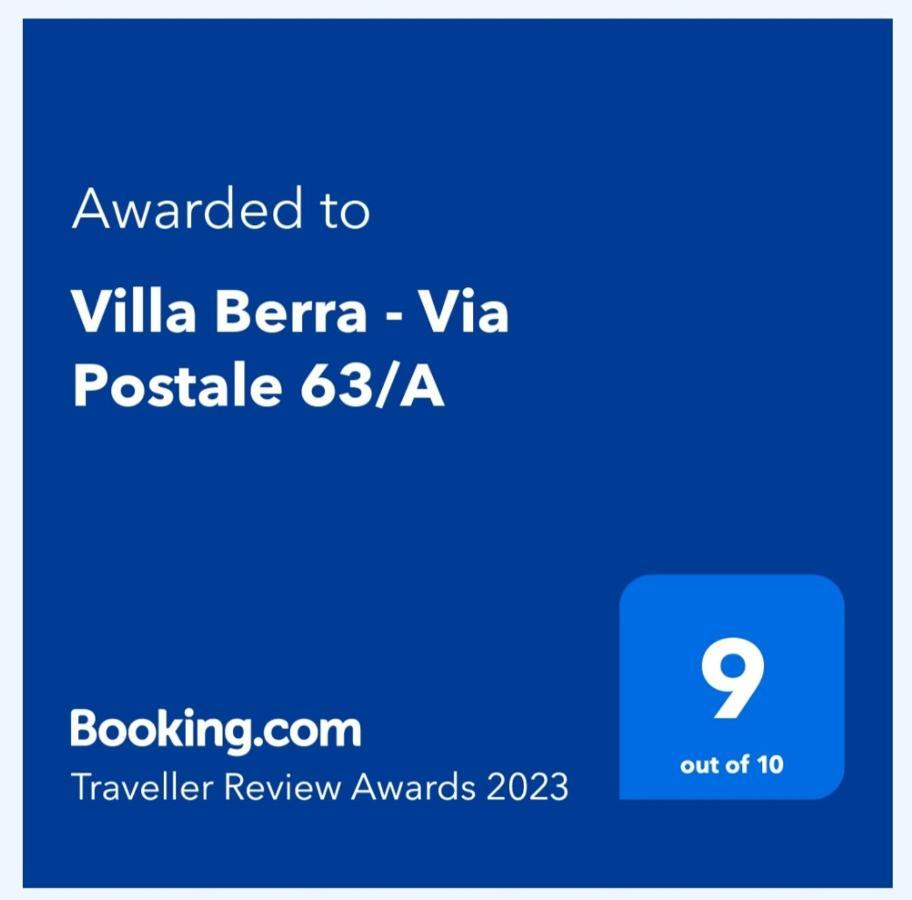 Villa Berra - Via Postale 63/A Ngoại thất bức ảnh